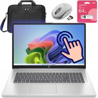 WYDAJNY Laptop HP 17 2TB SSD + 32GB RAM + EKRAN DOTYKOWY + W11 + ZESTAW MAX