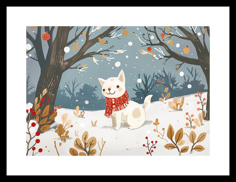 Plakat 29,7x21cm Śnieżny Kompan zdjęcie 3