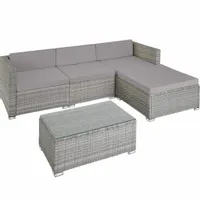 Meble ogrodowe, wypoczynkowe, technorattan, Florencja