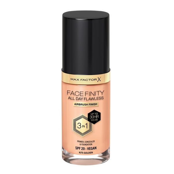 MAX FACTOR Facefinity All Day Podkład kryjący do twarzy 30 ml - N75 Golden zdjęcie 2