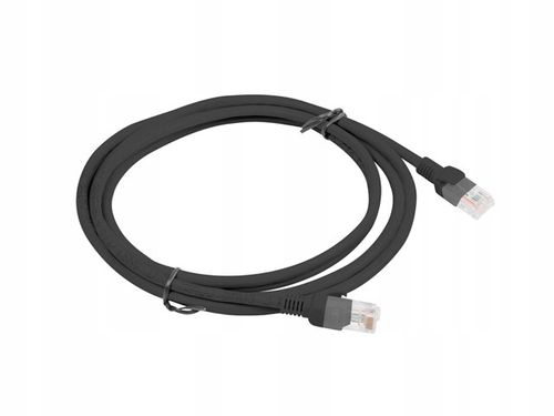 Patchcord Lanberg UTP kat.5e 1m czarny na Arena.pl