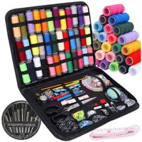 ZESTAW DO SZYCIA PRZYBORNIK KRAWIECKI ORGANIZER NICI IGŁY 226 EL.