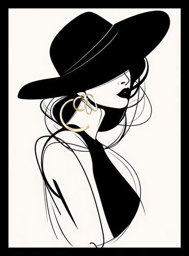 Plakat 20,5x28,4cm Uwikłana Elegancja na Arena.pl