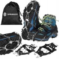 RAKI RACZKI NAKŁADKI ANTYPOŚLIZGOWE ŁAŃCUCHY TURYSTYCZNE NA BUTY ETUI 41-45