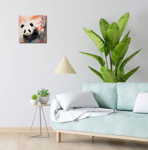 Obraz 30x30cm Panda wśród Klonów na Arena.pl
