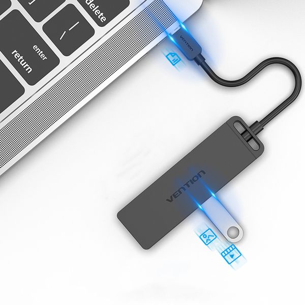 VENTION Type-C HUB 4xUSB3.0 + MicroUSB Power 0,5m zdjęcie 13