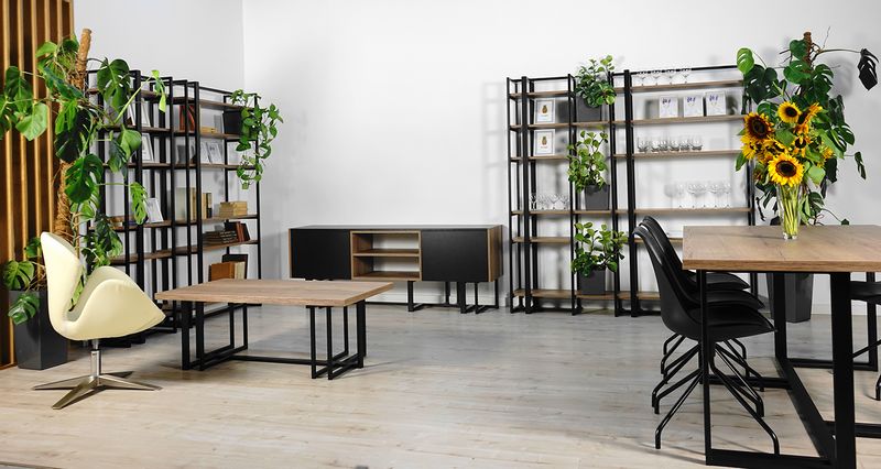 Regał Mars 50 ozdobna półka MebleKreator Dąb naturalny zdjęcie 12