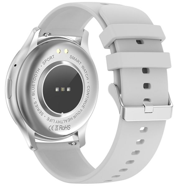 smartwatch damski rubicon rncf11 silver/grey smarub242 zdjęcie 4