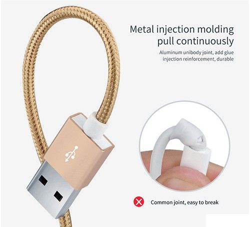 Kabel micro usb nylon IYCABLE na Arena.pl