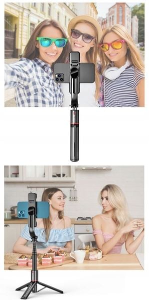 FEEGAR KIJEK SELFIE STICK TRIPOD BLUETOOTH STATYW PREZENT zdjęcie 8