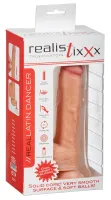 realistixxx model 21.8cm - system obrotowo-wibracyjny, silikonowy
