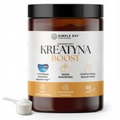 Kreatyna BOOST 600g Creatine Monohydrat + Woda Kokosowa + Magnez 60