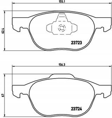 TARCZA HAM PRZOD 278X25 V BREMBO na Arena.pl