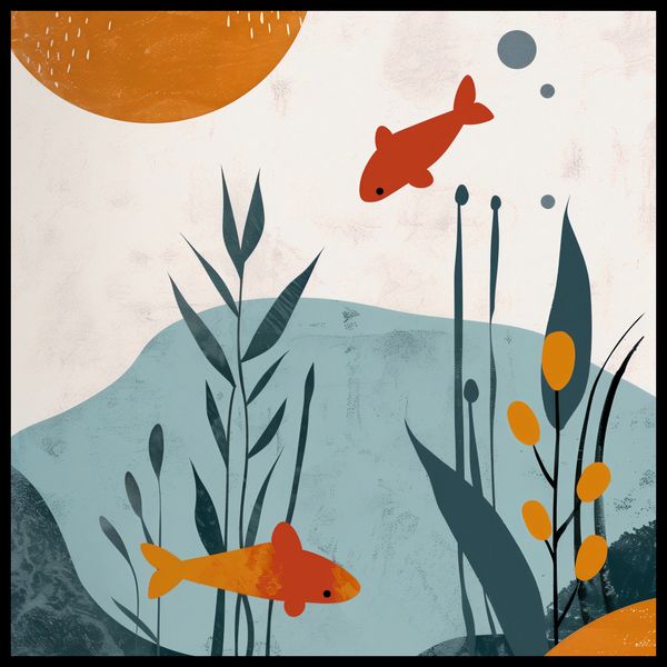 Plakat 60x60cm Podwodny Świat zdjęcie 2