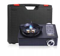 KUCHENKA TURYSTYCZNA gazowa GRILL NA NABOJE GAZOWE DUZA MOC 5200W