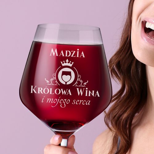 Kieliszek do wina XXL 860 ml z GRAWEREM na Arena.pl