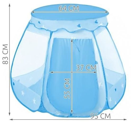 Namiot dla dzieci basic - niebieski na Arena.pl
