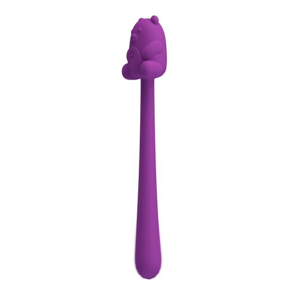 Cute Bear, Flirting Stick, 7 Vibration Functions, Magnetic Usb Charging zdjęcie 4