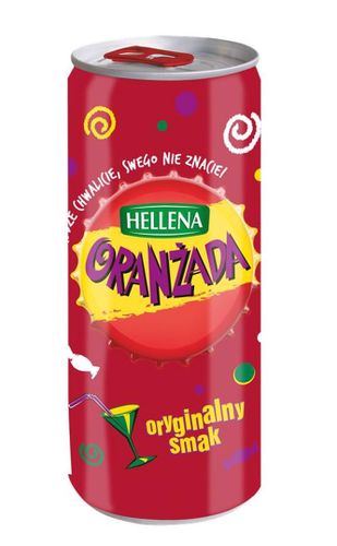 Hellena Oranżada czerwona 250 ml na Arena.pl