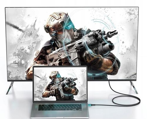 Kabel PRZEWÓD ZŁĄCZE ULTRA HIGH SPEED 2.1 UHD 8K 4K 8 m POZŁACANY HDMI HDMI na Arena.pl