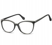 Damskie okulary zerówki KOCIE Oprawki korekcyjne optyczne SUNOPTIC czarne