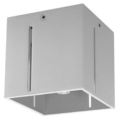 LAMPA sufitowa SL.0399 betonowa OPRAWA kostka downlight szara zdjęcie 1