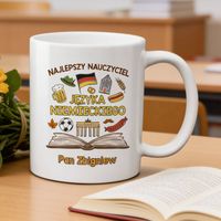 Kubek z imieniem dla nauczycielki / nauczyciela języka niemieckiego
