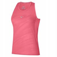 Tank top do biegania damski Mizuno Aero Tank sunkissed coral L
