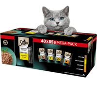 mokra karma dla kotów sheba delicacy drobiowe smaki w saszetkach 40x85g