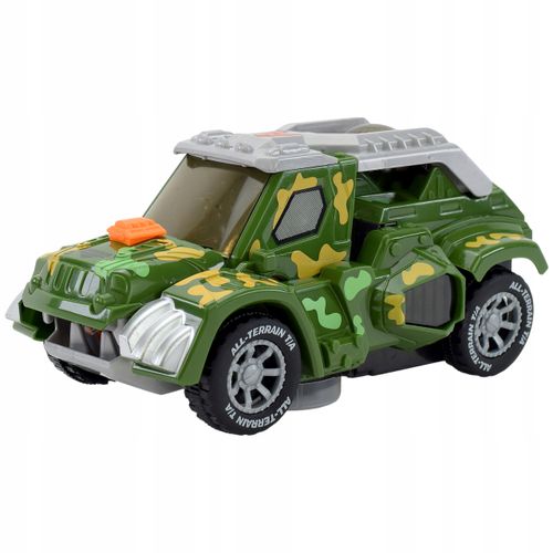 AUTO ROBOT ZABAWK DINOZAUR ZIEJE PARĄ SAMOCHÓD 2W1 na Arena.pl