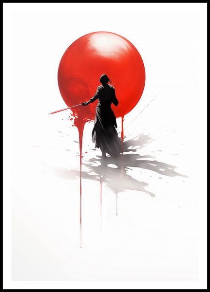 Plakat 68x98cm Samotny Samuraj zdjęcie 3