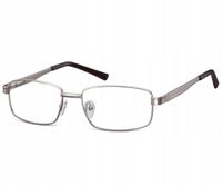 MĘSKIE Okulary Oprawki KOREKCYJNE zerówki Optyczne flexy SUNOPTIC Szare