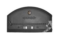 DRZWI C06 PRAWE - 42X70 CM + TERMOMETR 0-500°C do pieca pizzy pizzeria żeliwne