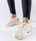 Beżowe sportowe sneakersy Laudes 39