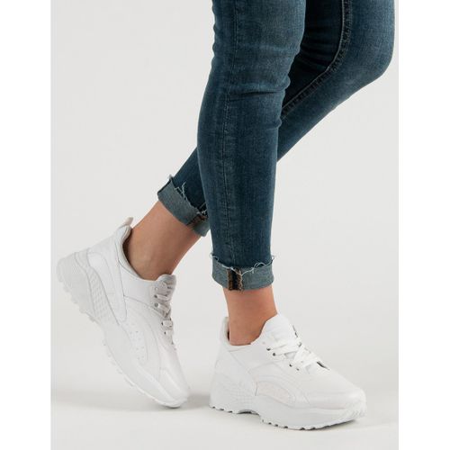 Białe Sneakersy Na Platformie r.39 na Arena.pl