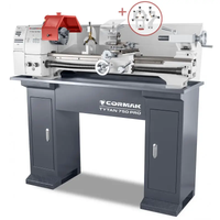 TOKARKA KONWENCJONALNA CORMAK TYTAN 250x750 PRO 400V 250 mm DO METALU