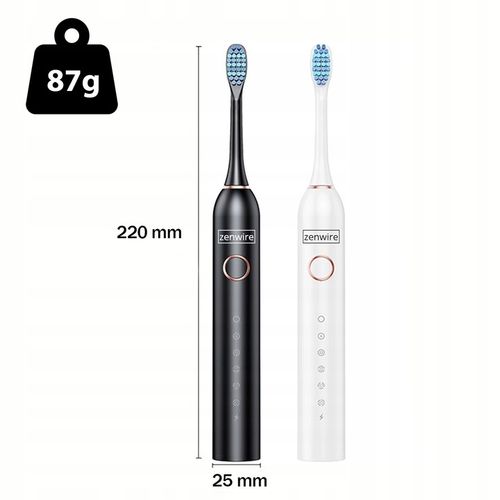 Szczoteczka Soniczna Elektryczna Magnetyczna do Zębów dla Dzieci Dorosłych na Arena.pl