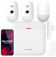 Zestaw Alarmowy Hikvision AX Pro WiFi DS-PWA64-KIT-WE + 2x PIRCAM