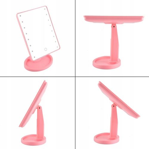 PODŚWIETLANE LUSTERKO KOSMETYCZNE DO MAKIJAŻU LED na Arena.pl