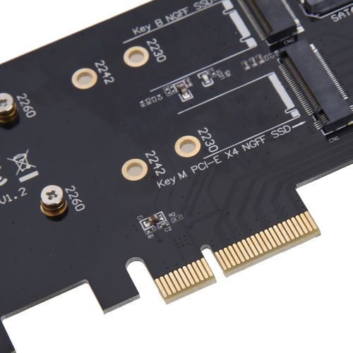 Adapter PCI-e x4 SSD M.2 key B M SATA na Arena.pl