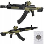 DUŻY KARABIN PISTOLET NA KULKI LASER ASG 71CM 6MM