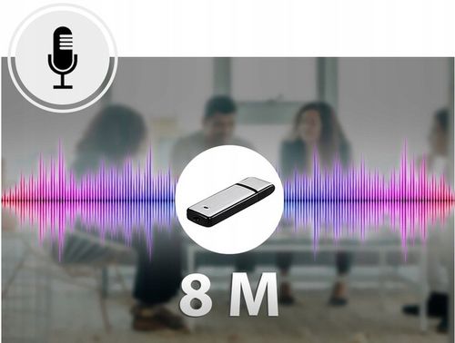 MINI DYKTAFON SZPIEGOWSKI PODSŁUCH PENDRIVE DYSKRETNY REJESTRATOR USB na Arena.pl