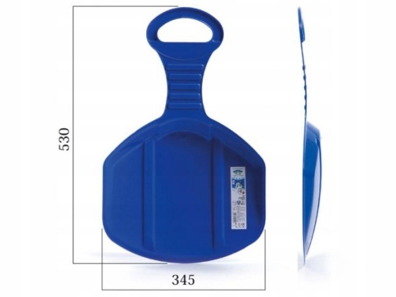 Sanki SPEED + ślizg KID2 + kulkomat IKUL1, Niebieski zdjęcie 8