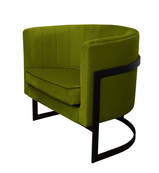 Fotel Glamour podstawa czarna BL75 zdjęcie 2