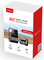 VIOFO A129PRO-G DUO GPS WIFI 4K PRZÓD + TYŁ