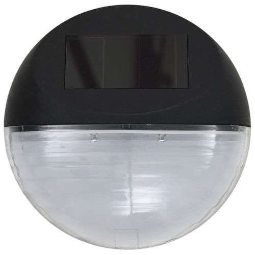 LAMPY SOLARNE ŚCIENNE DO OGRODU 24 SZTUKI OKRĄGŁE LED na Arena.pl