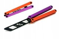 Butterfly nóż motylkowy treningowy AntarctiS T10-PR/Orange