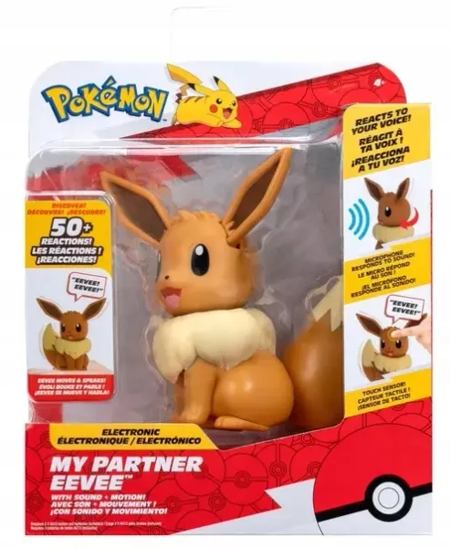 POKEMON Mój Partner Eevee, figurka zdjęcie 1