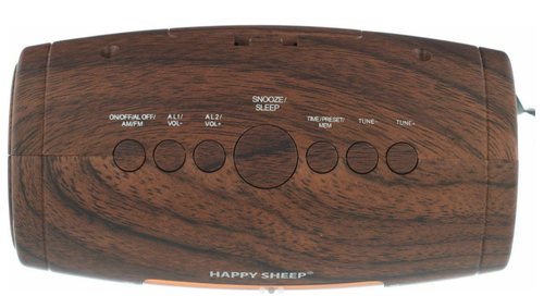 Radiobudzik Cyfrowy Happy Sheep CR-8868 - FM/AM, Duży Wyświetlacz, na Arena.pl