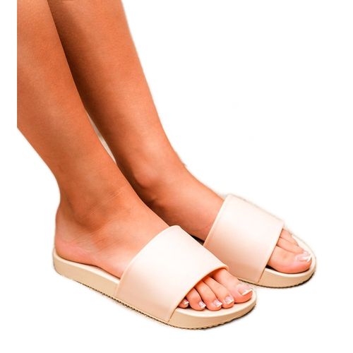 Beżowe Klapki r.41 na Arena.pl